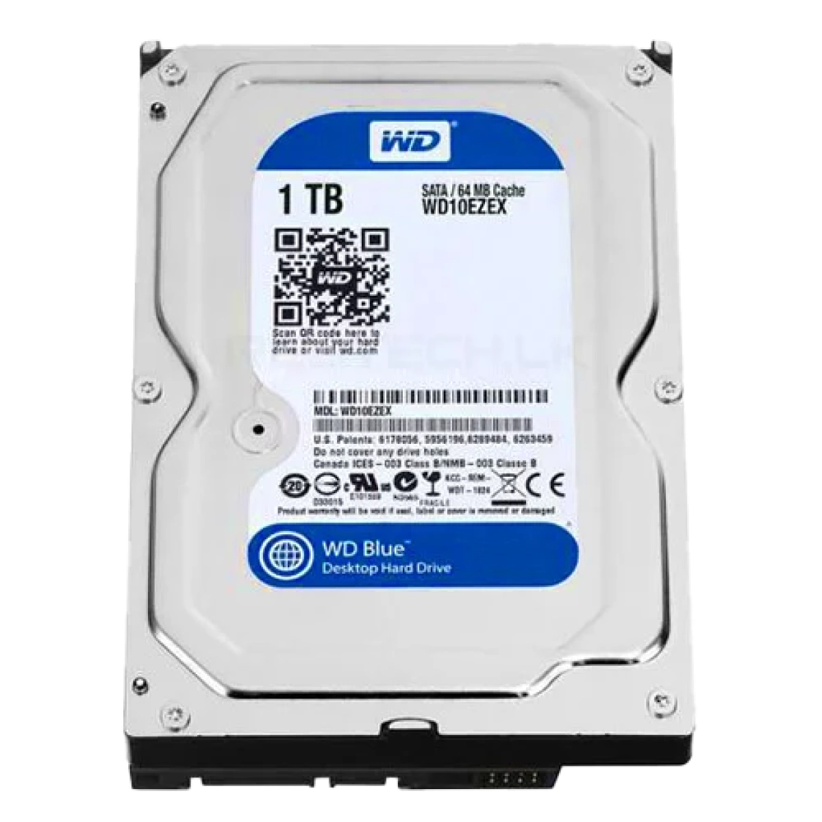 1TB Hard Disk WD 2 years